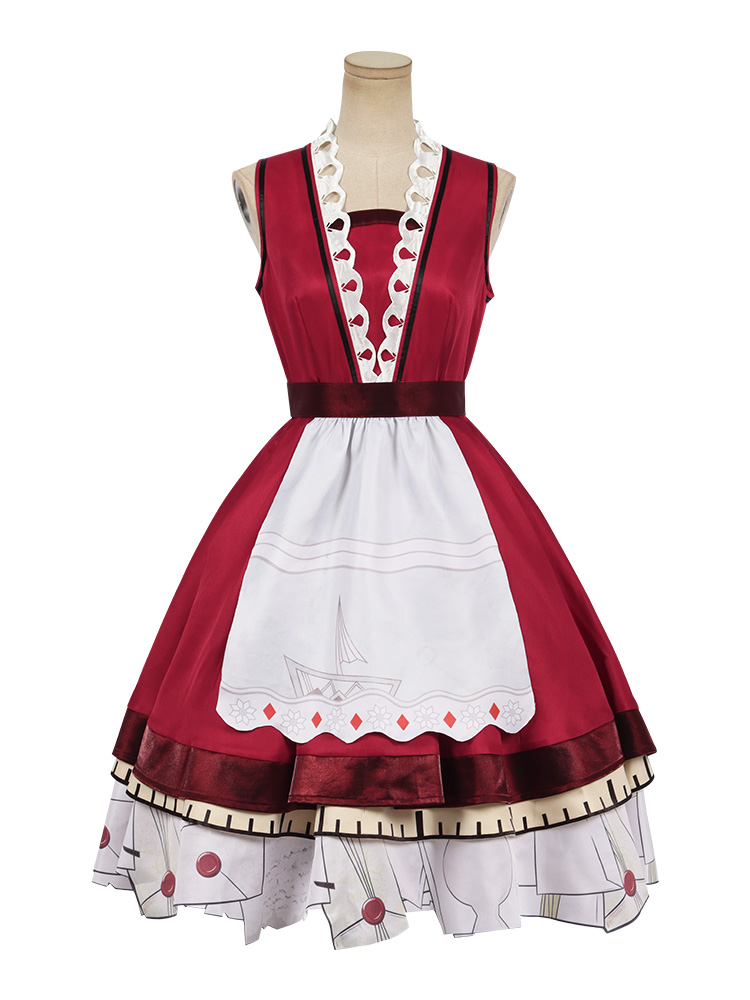 Identity V Young Girl Aging Cosplay Costume Halloween Outfit Suit